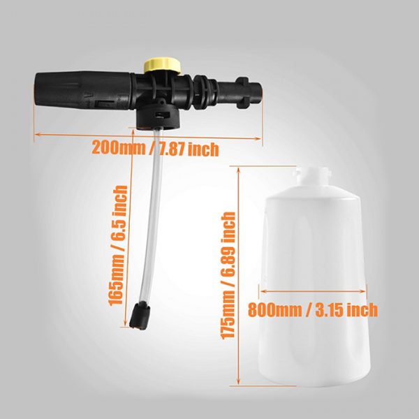 NBT 2023 Snow Foam Gun 750ML For Karcher Car Wash Water Sprayer Diy Foam Lance Pressure Washer Foam Cannon - Image 3