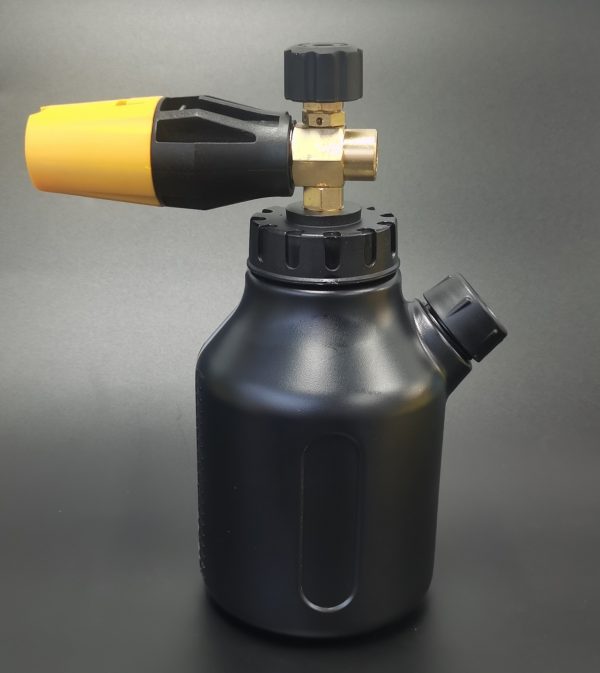 2023 New Black Bottle Snow Foam Cannon High Pressure Adjustable Foam Nozzle Car Washing Foam Lance - Image 4
