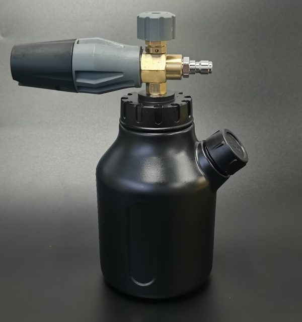 2023 New Black Bottle Snow Foam Cannon High Pressure Adjustable Foam Nozzle Car Washing Foam Lance - Image 5