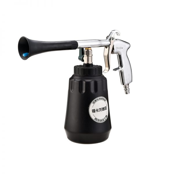 2023 Best Selling Home Handy Easy Use Bearing Car Cleaning Tool Horn Brush Car Washing Tornado Air Gun