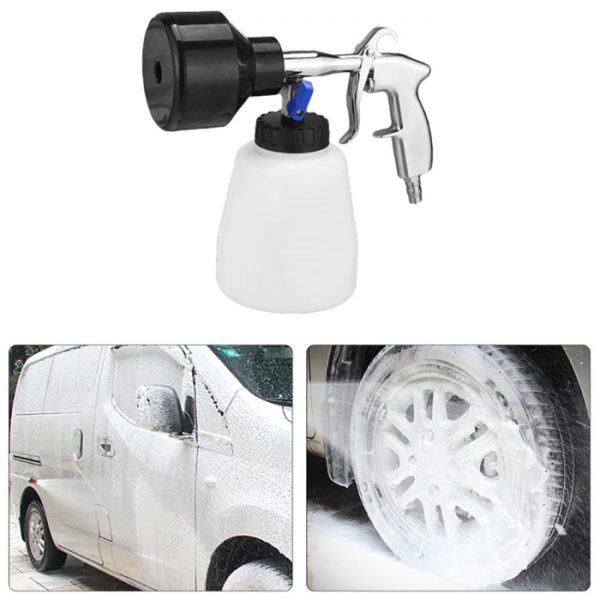 NBT Premium Quality 1000ML Car Detailing Tools High Pressure Air Car Wash Tornado Foam Spray Gun for Sale - Image 5