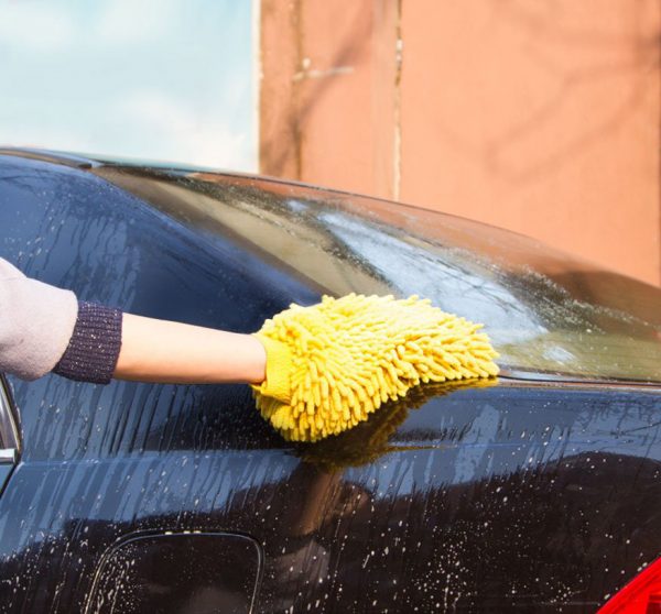 Top Quality Wholesale Customized Scratch Free Car Wash Chenille Gloves Microfiber Dusting Mitt - Image 4