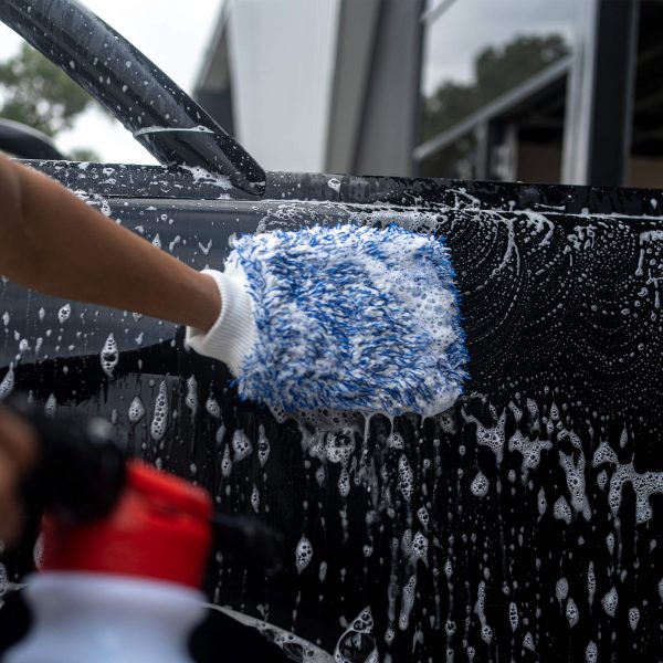 Wholesale Stock Cloth Microfiber Premium Chenille Car Wash Mitt Scratch Free Car Wash Glove - Image 4