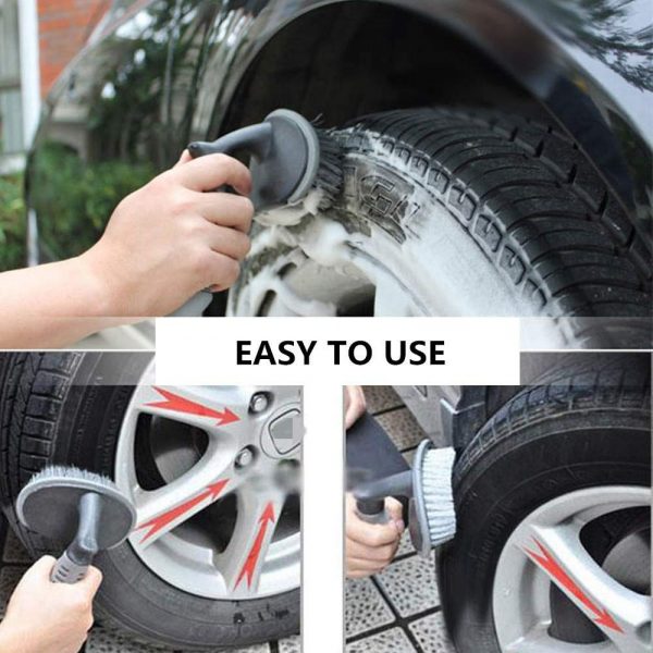 Hot Selling 7PCS Car Washer Cleaning Kit Collapsible Bucket Car Care Washing Tools Detailing Brush Set - Image 5